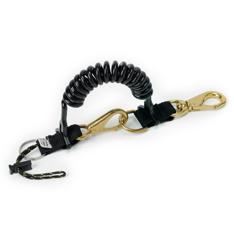 2 carabiners Best Divers with spiral