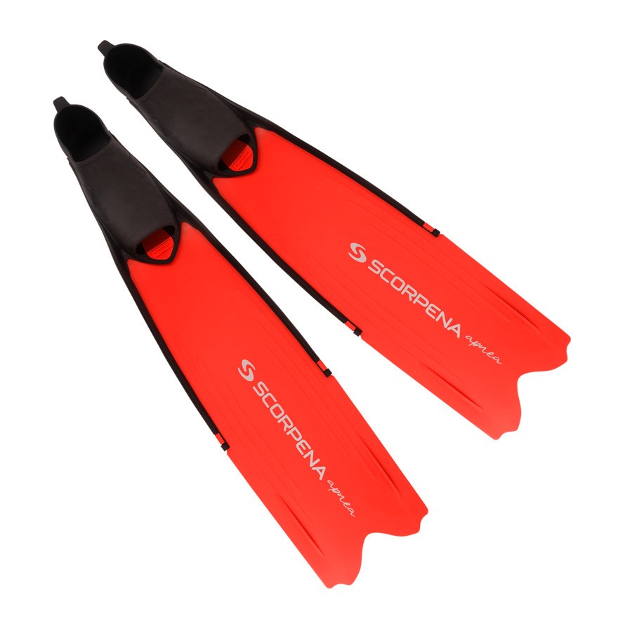 Fins Scorpena F1, black - red