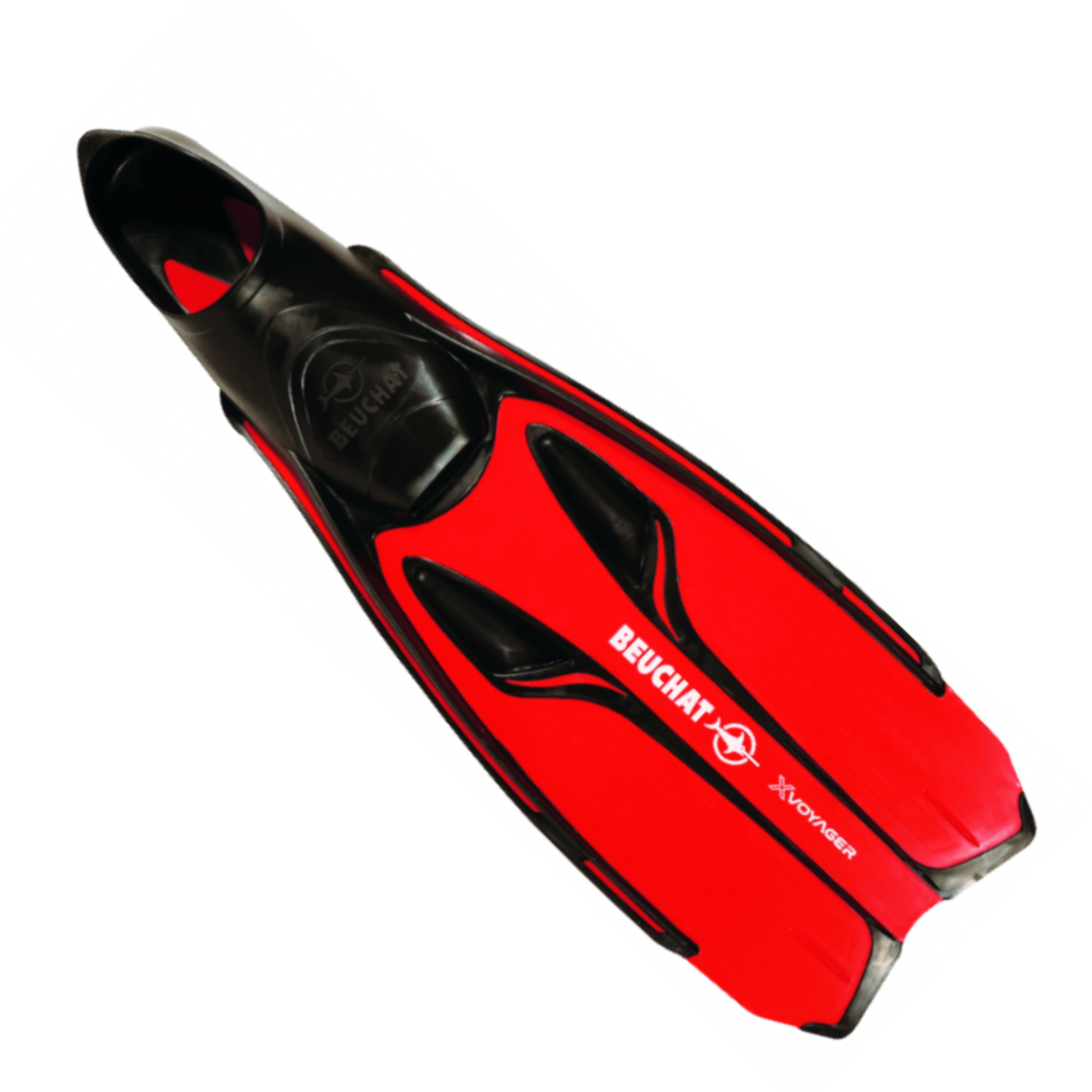 Fins Beuchat X - Voyager, red