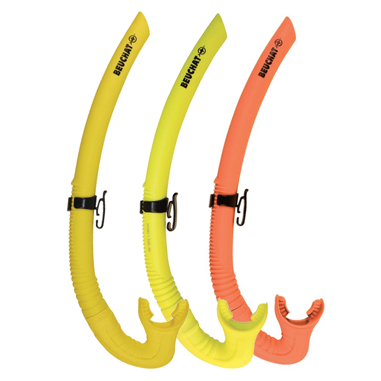 Snorkels Beuchat Spy, yellow